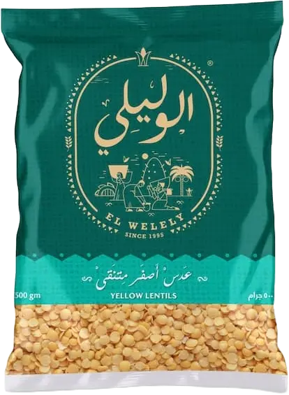 Yellow Lentils Product