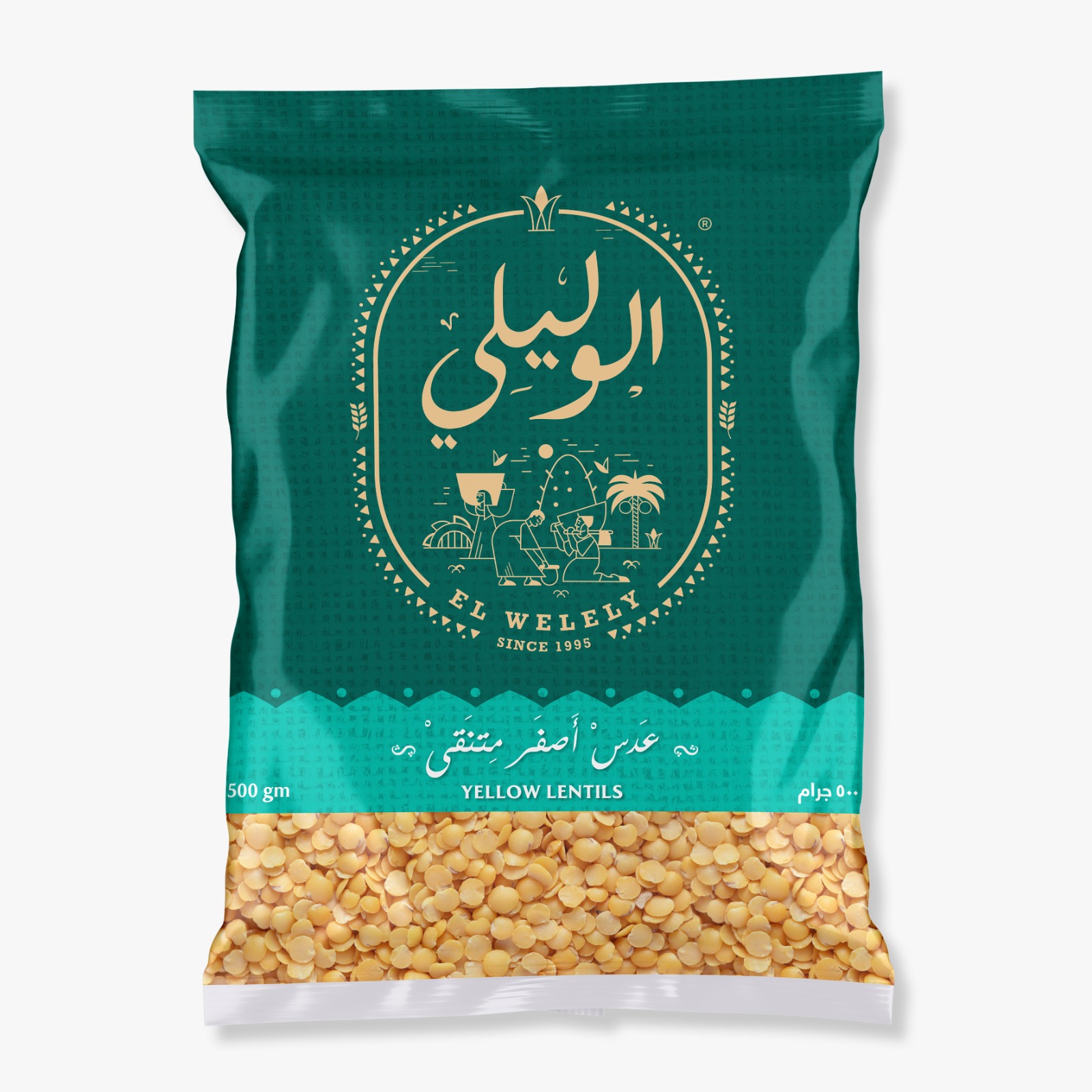 Yellow Lentils Product